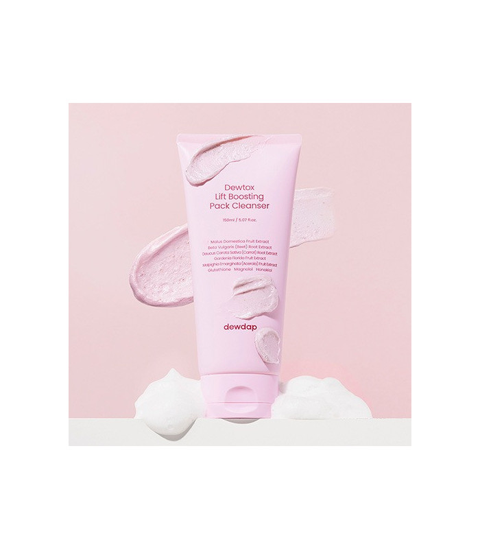 DEWDAP DEWTOX LIFT BOOSTING PACK CLEANSER 150ML