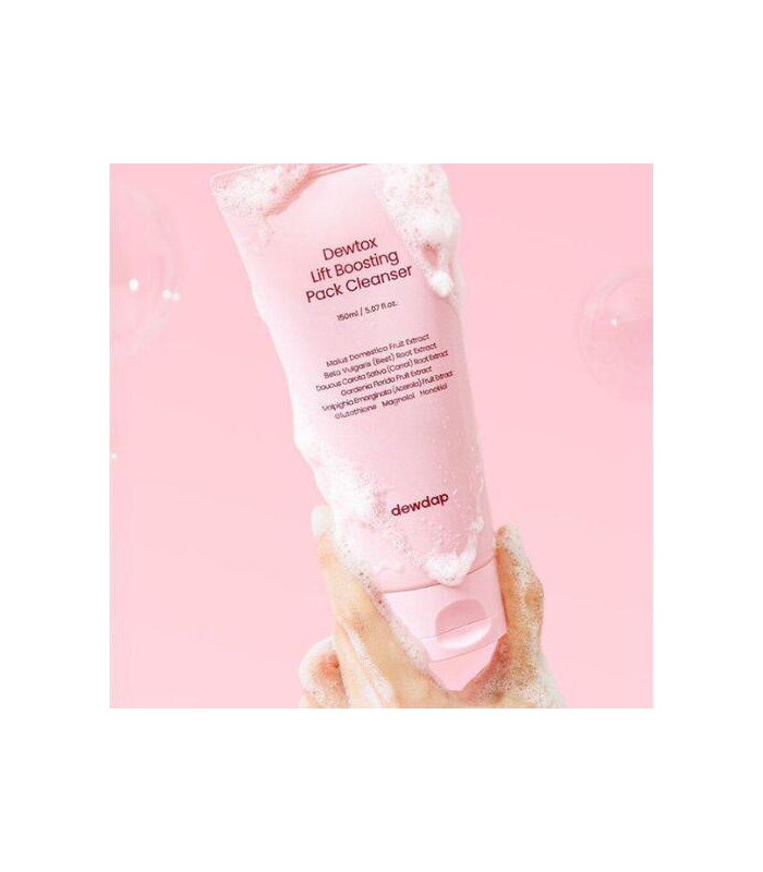 DEWDAP DEWTOX LIFT BOOSTING PACK CLEANSER 150ML