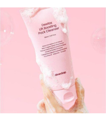 DEWDAP DEWTOX LIFT BOOSTING PACK CLEANSER 150ML