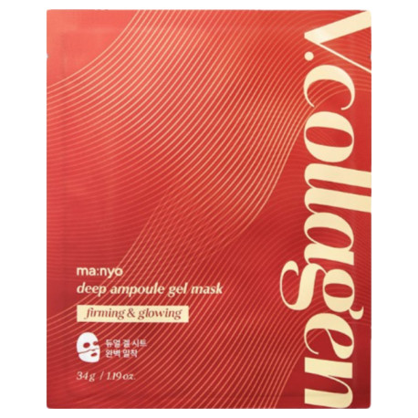 MANYO V COLLAGEN DEEP AMPOULE GEL MASK 34G