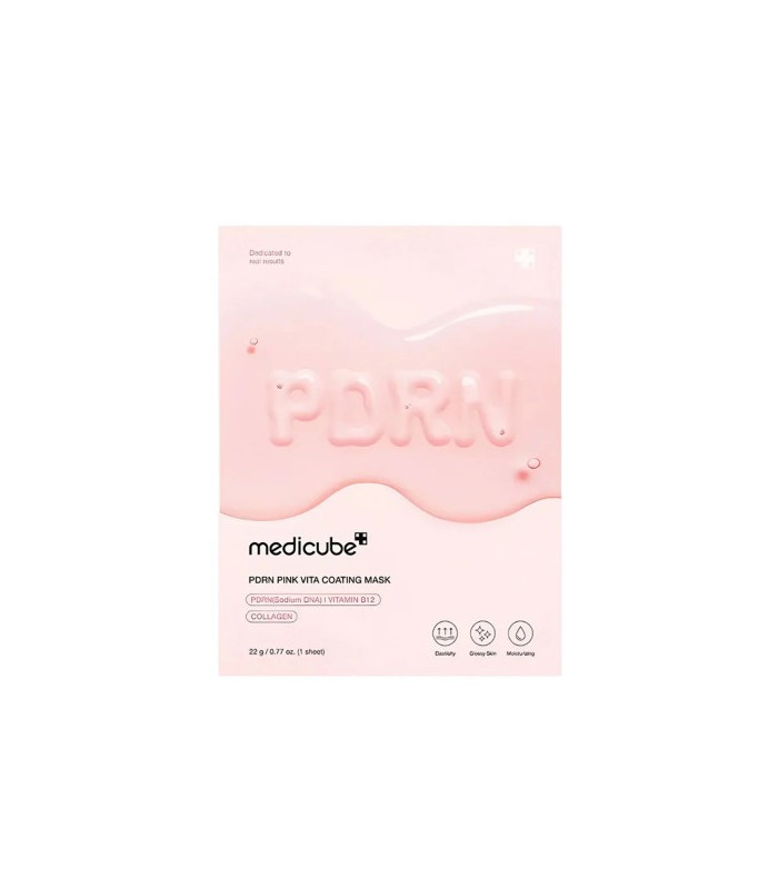 MEDICUBE PDRN PINK VITA COATING MASK 22G