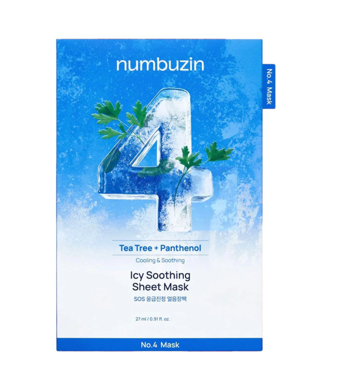 NUMBUZIN NO 4 ICY SOOTHING SHEET MASK 27G