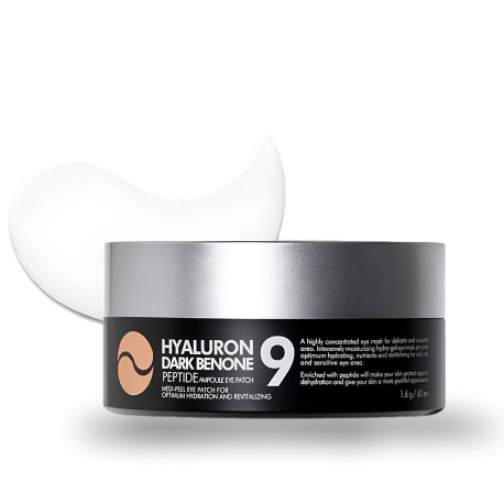 Medipeel Parches De Ojos Hyaluron Dark Benone Peptide 9 Ampoule Eye Patch 60 Units