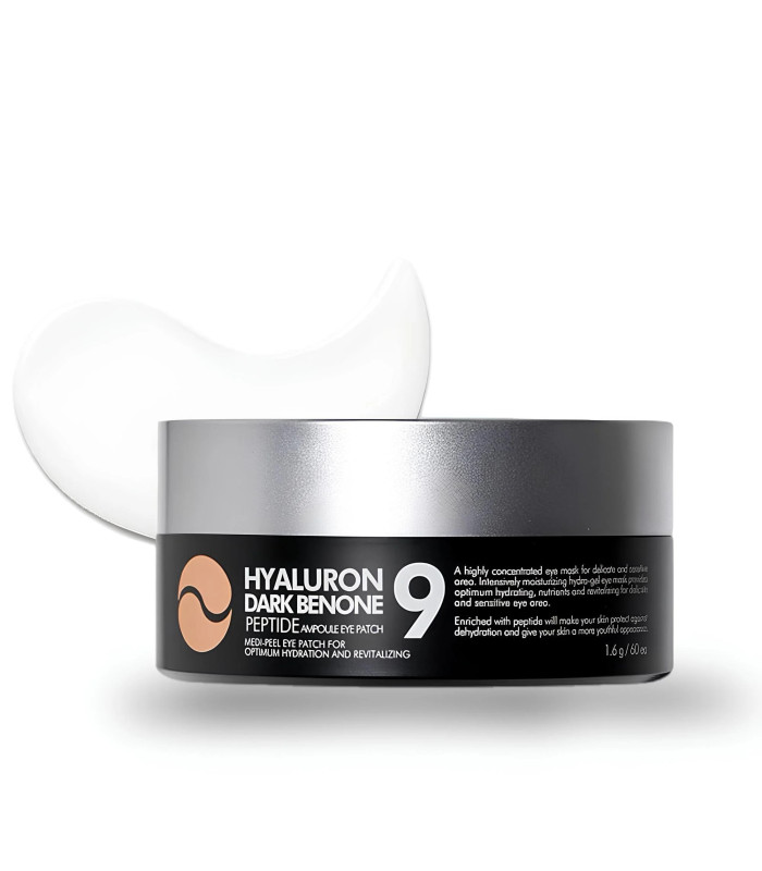 Medipeel Parches De Ojos Hyaluron Dark Benone Peptide 9 Ampoule Eye Patch 60 Units