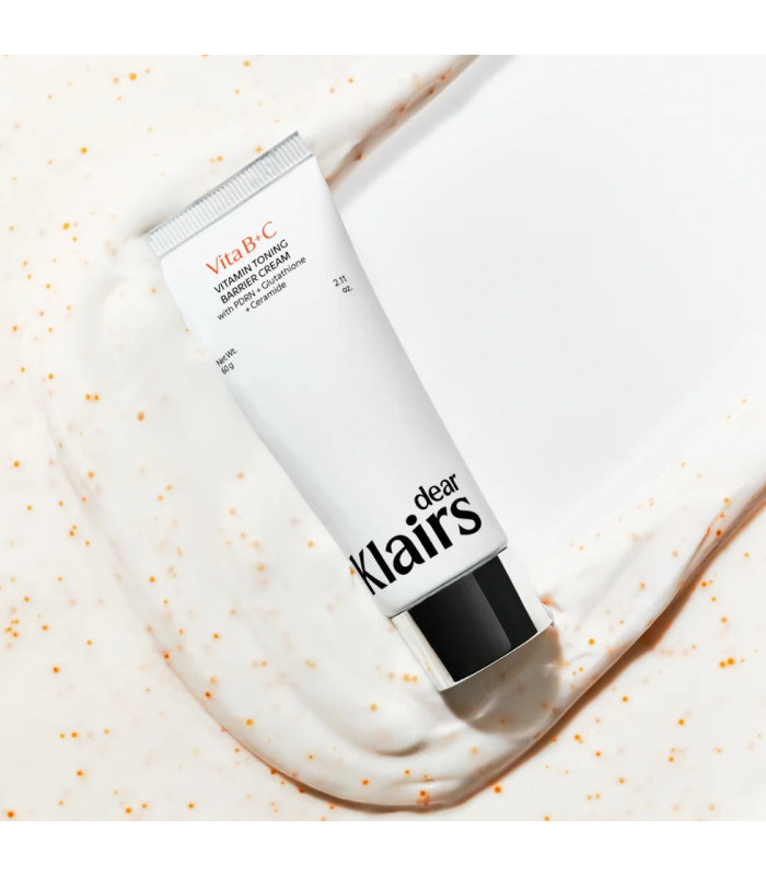 Dear, Klairs Vitamin Toning Barrier Cream | Iluminadora y Reparadora