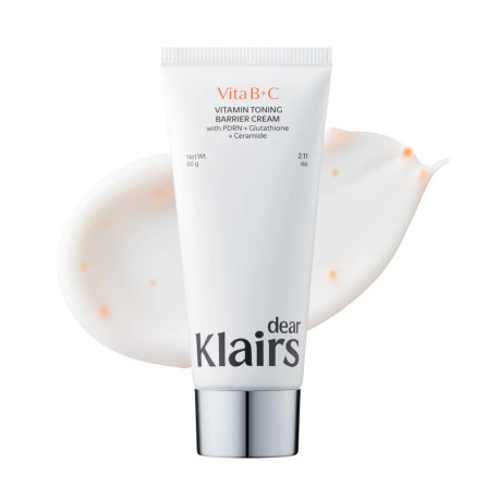 Dear, Klairs Vitamin Toning Barrier Cream | Iluminadora y Reparadora