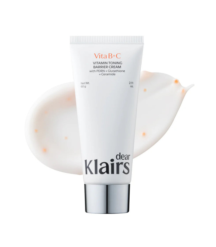 Dear, Klairs Vitamin Toning Barrier Cream | Iluminadora y Reparadora