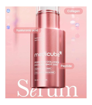 Medicube PDRN Pink Collagen Exosome Shot | Serum Reafirmante