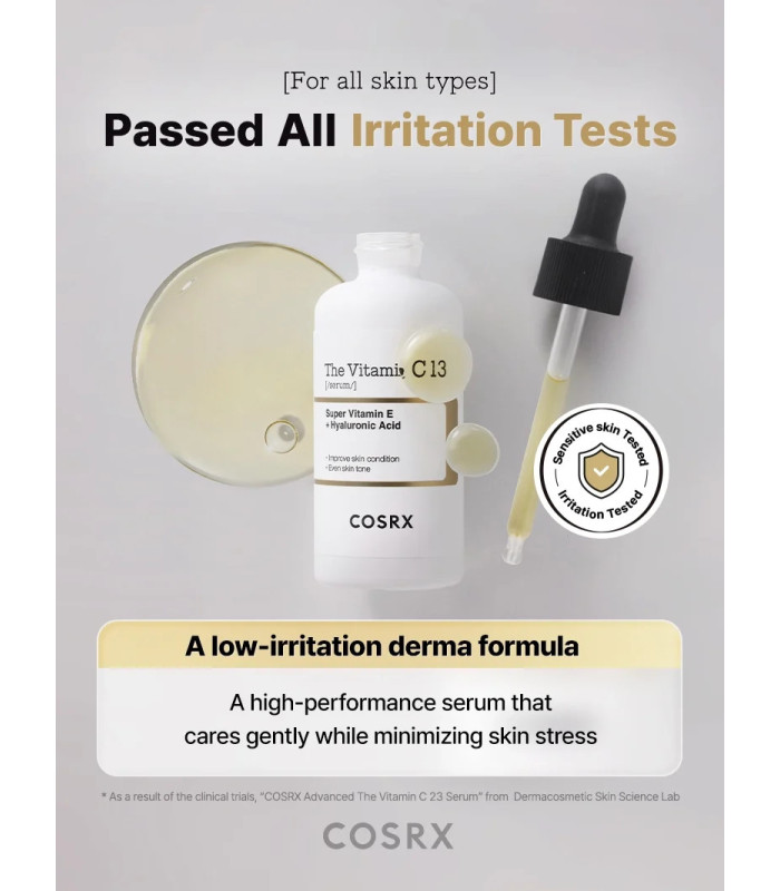 COSRX The Vitamin C 13 Serum | Sérum Iluminador Antioxidante