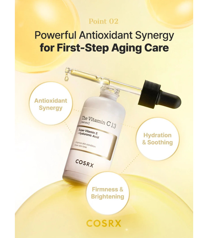 COSRX The Vitamin C 13 Serum | Sérum Iluminador Antioxidante