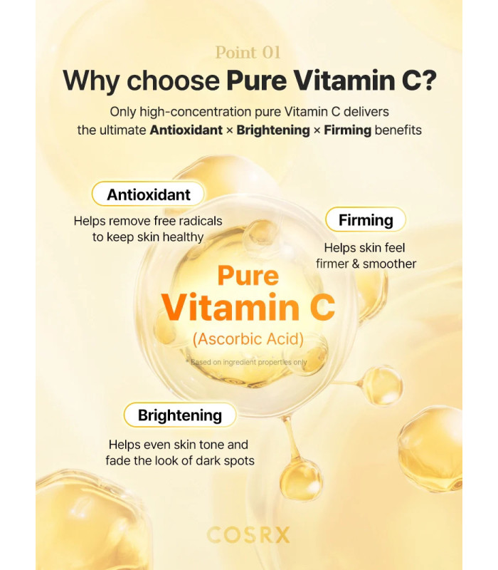 COSRX The Vitamin C 13 Serum | Sérum Iluminador Antioxidante