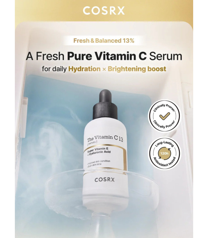 COSRX The Vitamin C 13 Serum | Sérum Iluminador Antioxidante