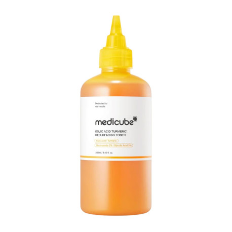 MEDICUBE KOJIC ACID TURMERIC RESURFACING TONER 250ML