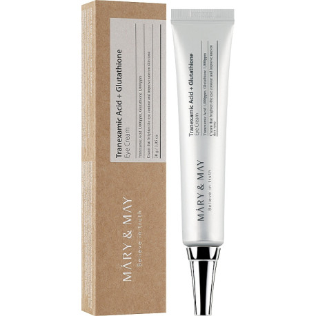 MARY & MAY TRANEXAMIC ACID + GLUTATHIONE EYE CREAM 30ML