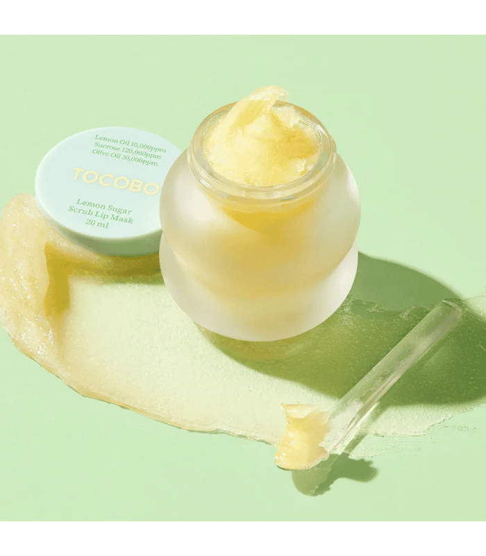 TOCOBO LEMON SUGAR SCRUB LIP MASK 20ML