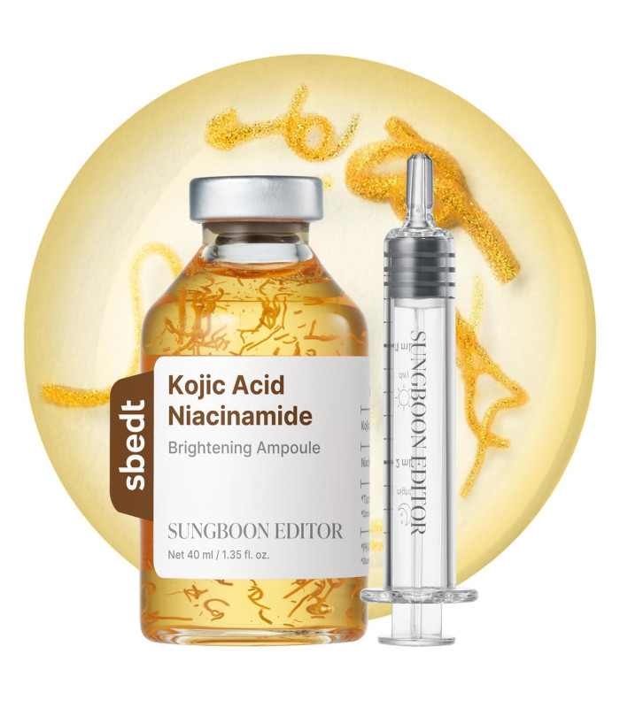 SUNGBOON EDITOR KOJIC ACID NIACINAMIDE BRIGHTENING AMPOULE 40ML