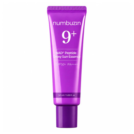NUMBUZIN NO 9 NAD+ PEPTIDES DEWY SUN ESSENCE SPF50+ PA++++ 50ML