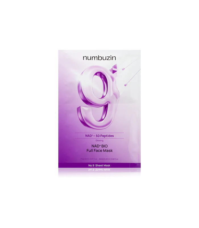 NUMBUZIN N9 NAD BIO LIFTING-SIL FULL FACE MASK TOP 20ML + BOTTOM 28ML