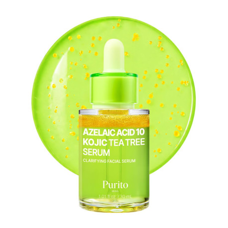 PURITO AZELAIC ACID 10 KOJIC TEA TREE SERUM 30ML
