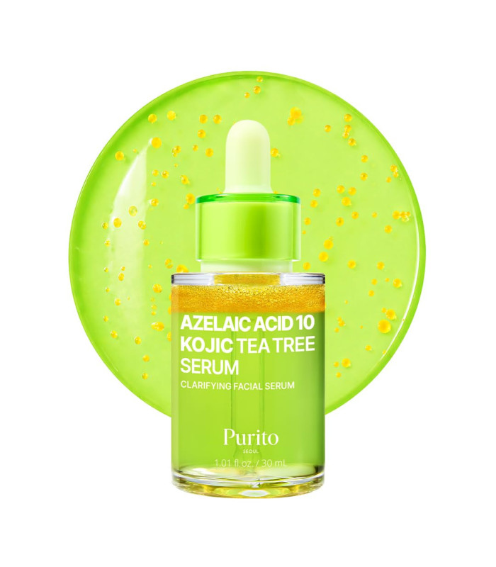 PURITO AZELAIC ACID 10 KOJIC TEA TREE SERUM 30ML