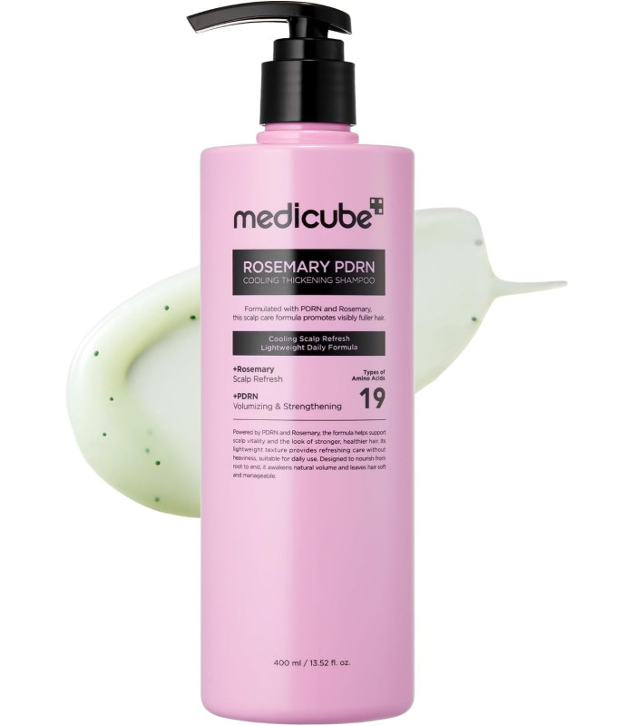 MEDICUBE ROSEMARY PDRN COOLING THICKENING SHAMPOO 400ML