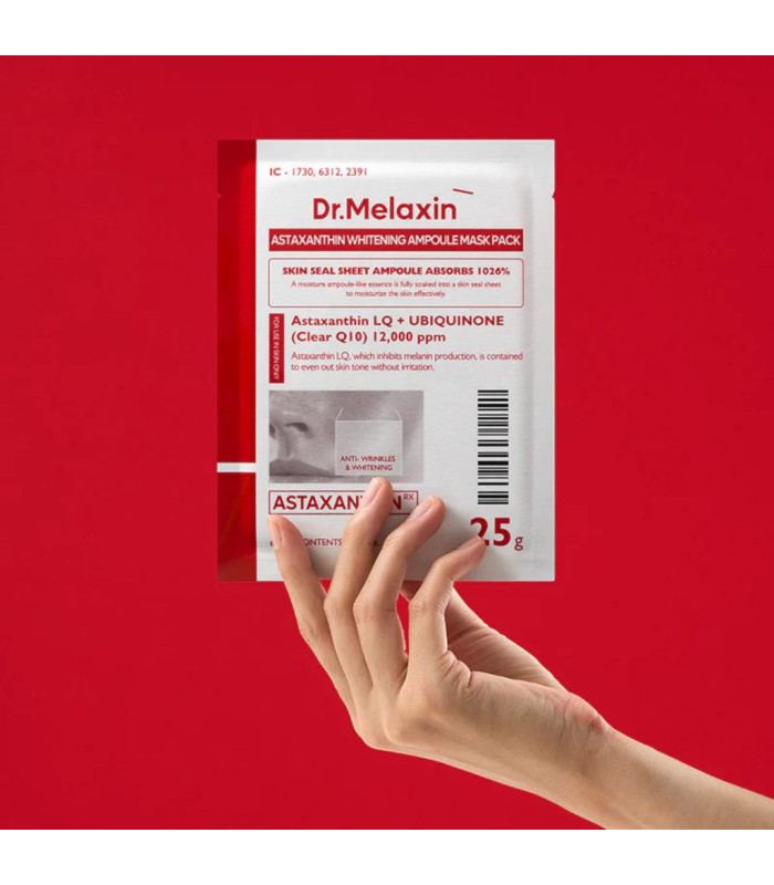 DR MELAXIN TX ASTAXANTHIN BRIGHTENING SERUM MASK 25 G