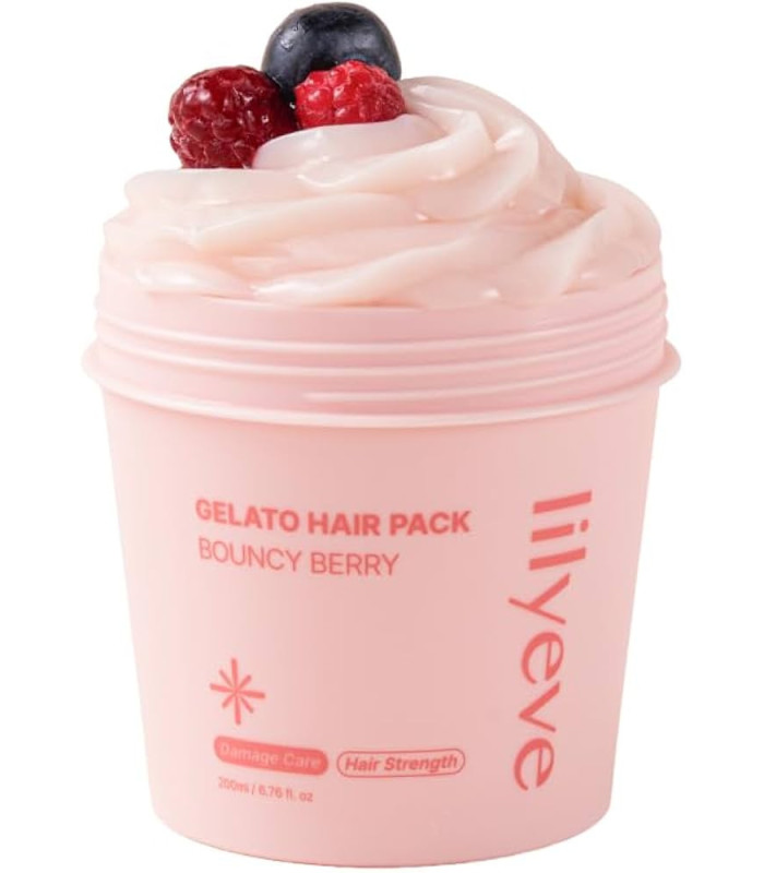 LILYEVE GELATO HAIR PACK BOUNCY BERRY 200ML