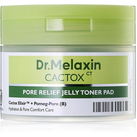 DR MELAXIN CACTOX PORE RELIEF JELLY TONER PAD 170ML 60PADS