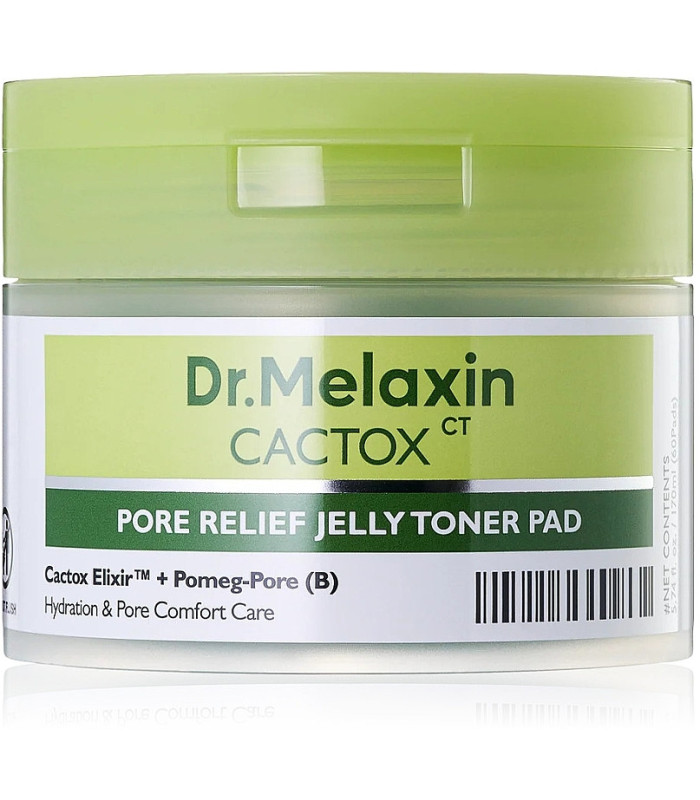 DR MELAXIN CACTOX PORE RELIEF JELLY TONER PAD 170ML 60PADS