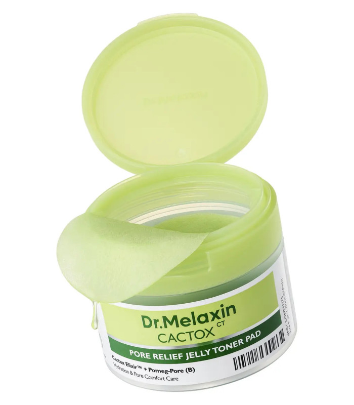 DR MELAXIN CACTOX PORE RELIEF JELLY TONER PAD 170ML 60PADS