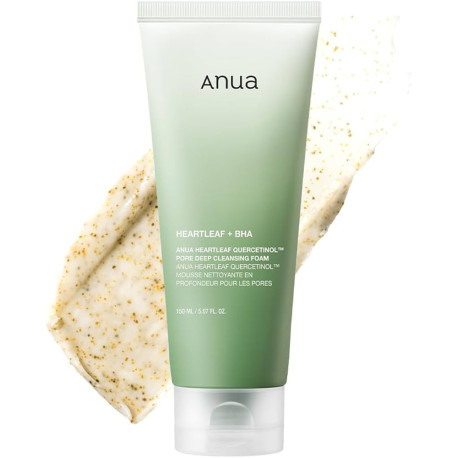 ANUA HEARTLEAF QUERCETINOL PORE DEEP CLEANSING FOAM 150ML