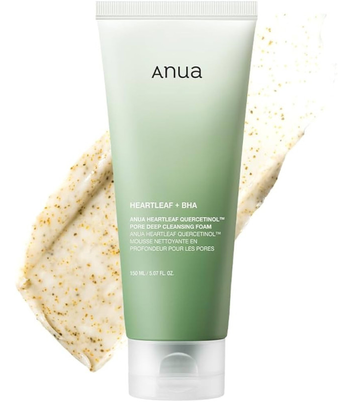 ANUA HEARTLEAF QUERCETINOL PORE DEEP CLEANSING FOAM 150ML
