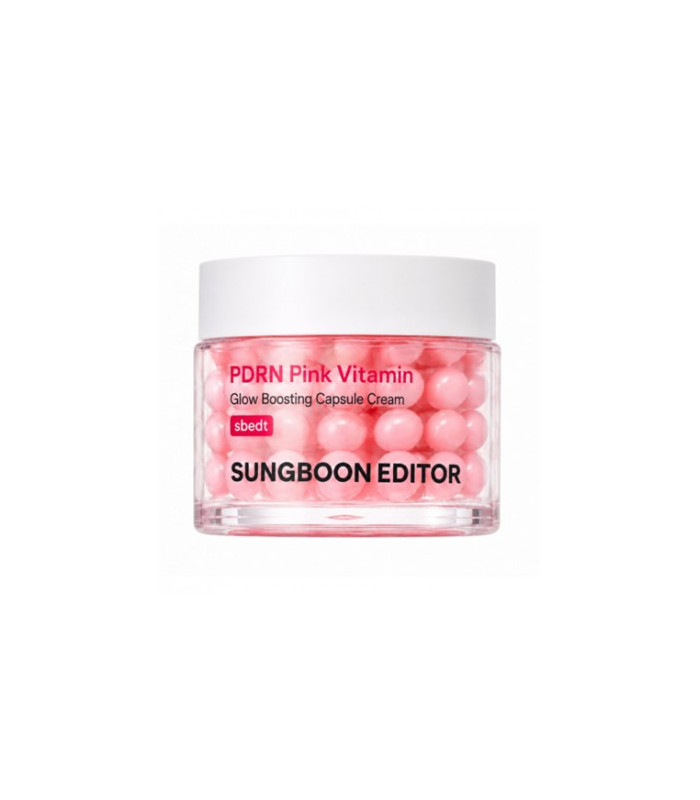 SUNGBOON EDITOR PDRN PINK VITAMIN GLOW BOOSTING CAPSULE CREAM 50ML