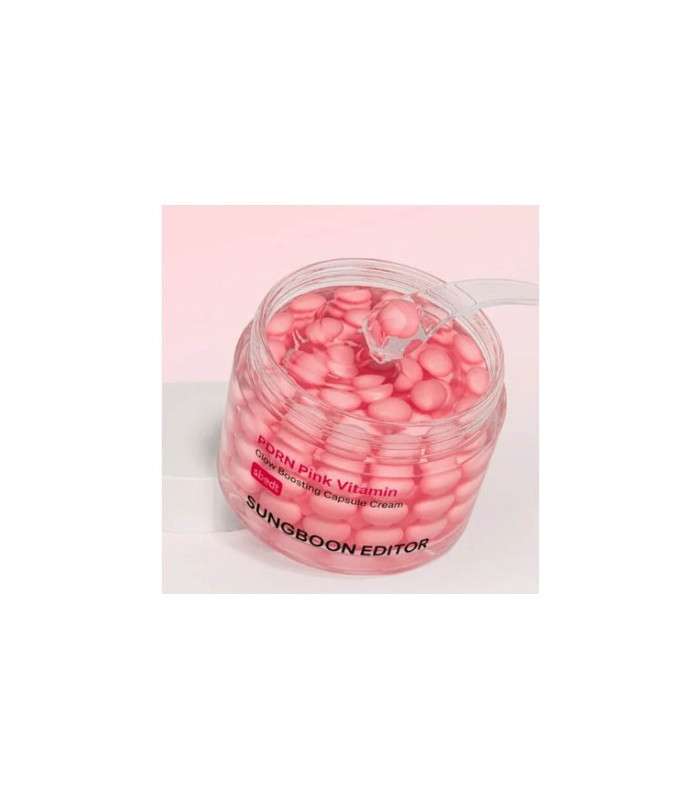 SUNGBOON EDITOR PDRN PINK VITAMIN GLOW BOOSTING CAPSULE CREAM 50ML