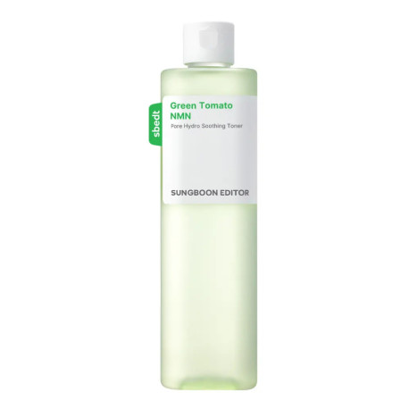 SUNGBOON EDITOR GREEN TOMATO NMN PORE HYDRO SOOTHING TONER 350ML