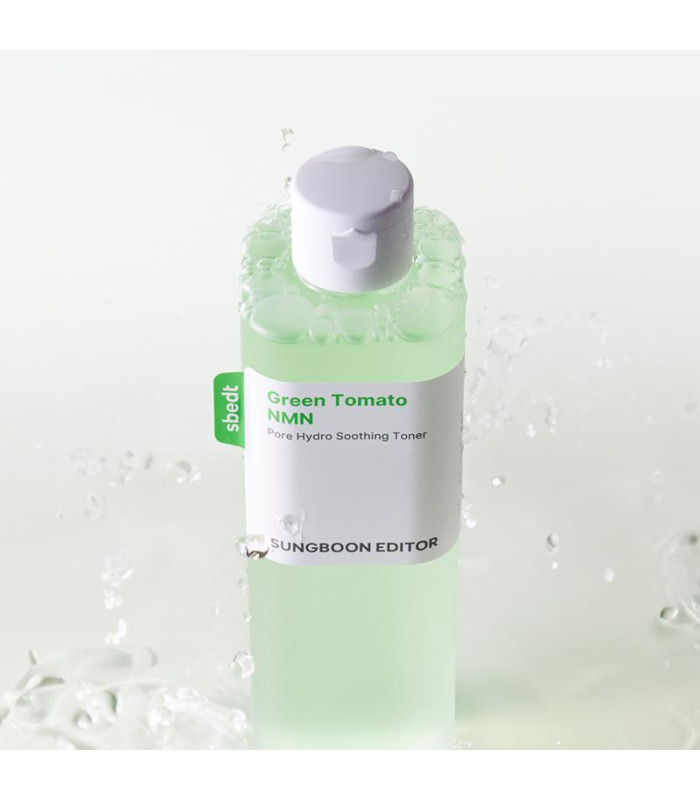 SUNGBOON EDITOR GREEN TOMATO NMN PORE HYDRO SOOTHING TONER 350ML